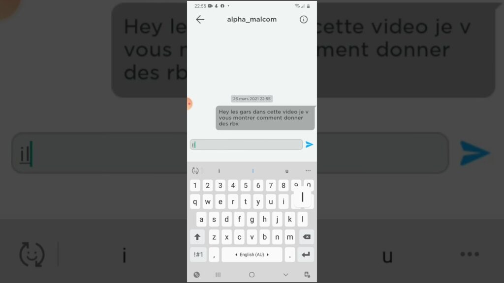 Comment donner des robuxs