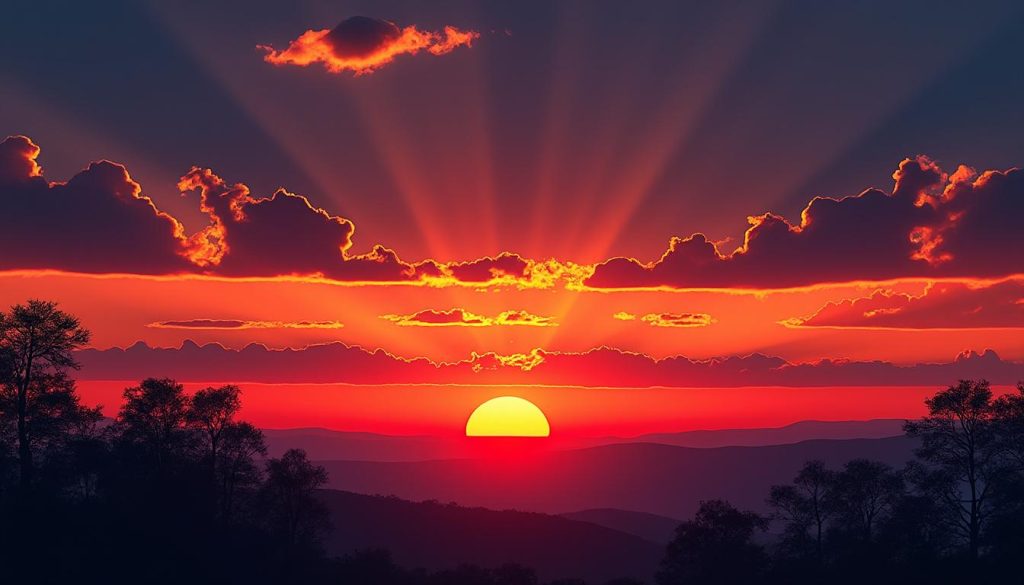 découvrez pourquoi le soleil peut apparaître rouge, notamment lors du coucher ou du lever, en explorant les phénomènes atmosphériques et la diffusion de la lumière.